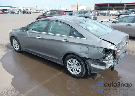 2013 Hyundai Sonata Gls из США, поврежденный, VIN 5NPEB4AC3DH527796